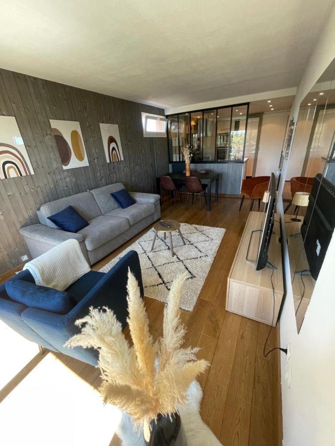 Mizar, Joli Appt Renove Avec Parking Et Balcon Courseulles-sur-Mer Exterior foto