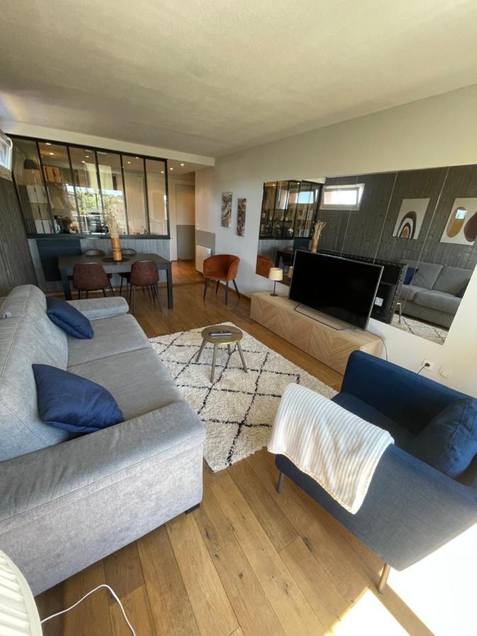 Mizar, Joli Appt Renove Avec Parking Et Balcon Courseulles-sur-Mer Exterior foto